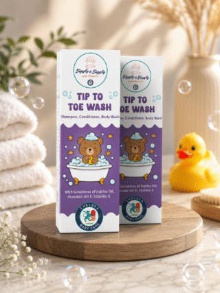 Tip to toe wash shampoo