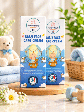 Baby face care cream